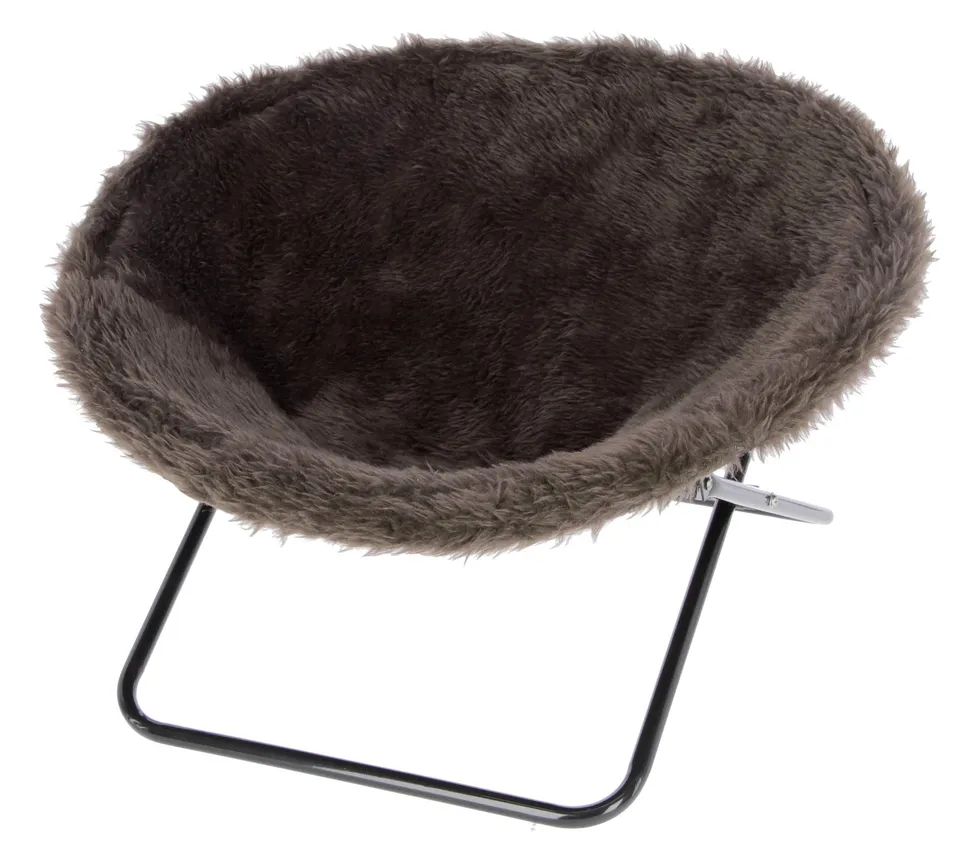 kerbl-pet-liegemulde-sharon-katzenliege-braun-50-cm-h-40-cm image 1