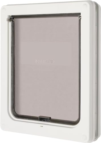 kerbl-dog-mate-215-verschlie-bare-hundeklappe-f-r-mittelgro-e-hunde-wei image 5