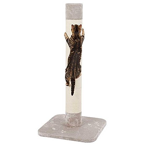 kerbl-pet-kratzs-ule-opal-jute-grau-56-x-56-x-119-cm-f-r-gro-e-katzen image 5