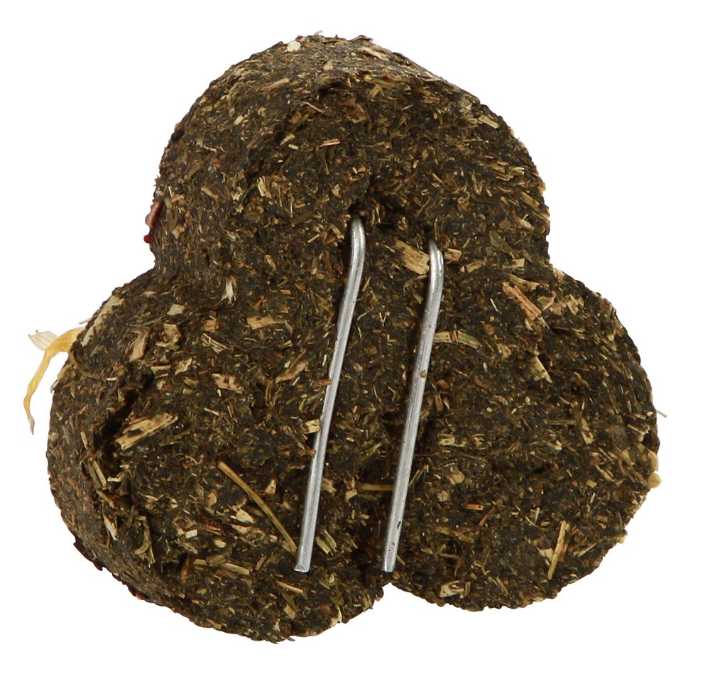 kerbl-pet-native-snacks-kleebl-tter-2er-pack-70-g-6-cm-mit-halterung image 2
