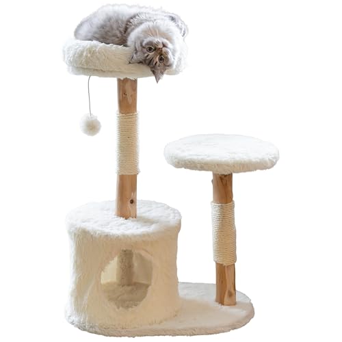 kerbl-pet-kratzbaum-lucia-wei-90-cm-katzenkratzbaum-aus-holz image 6