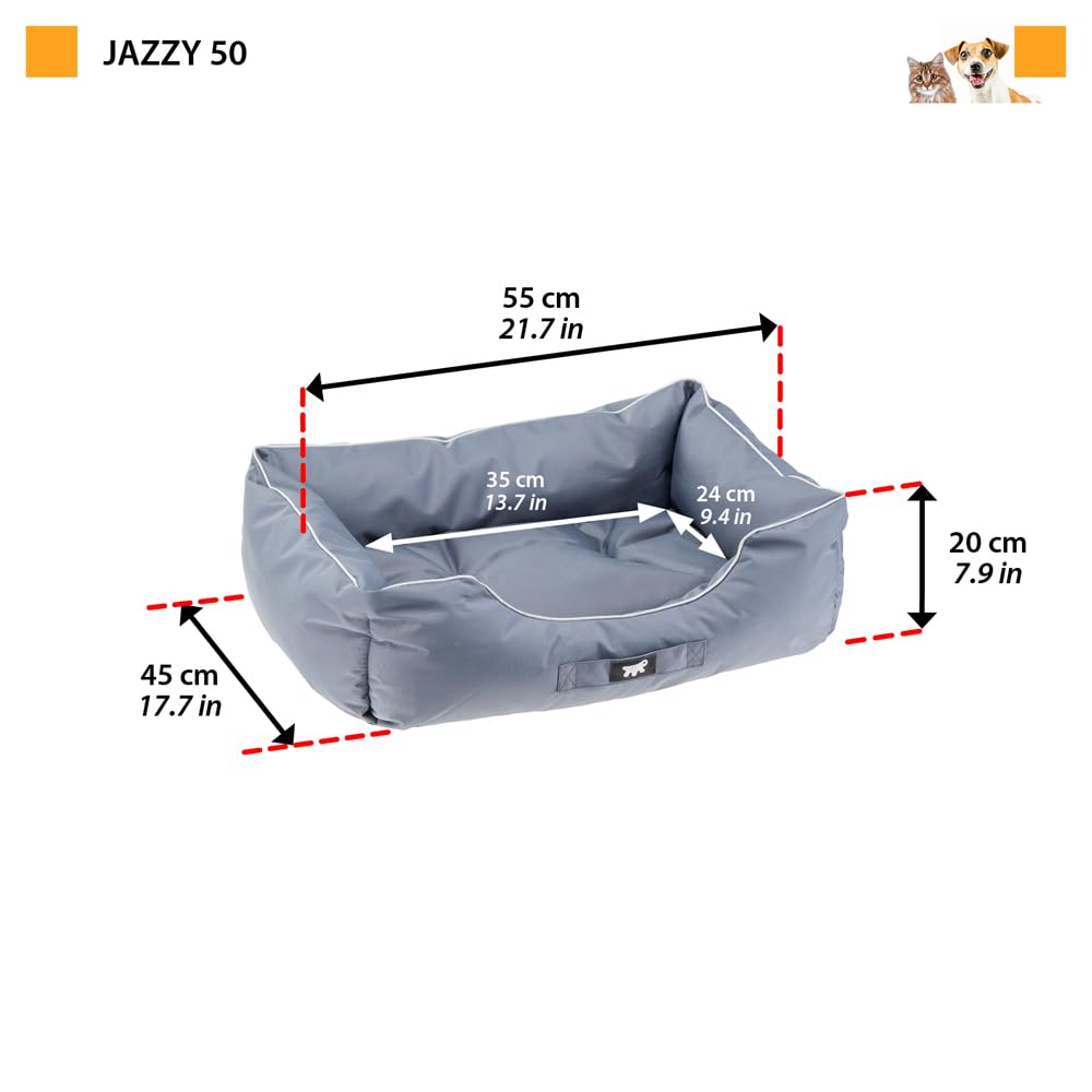 ferplast-wasserdichtes-orthop-disches-hundekissen-hundematratze-55-x-45-x-h-20-c image 2