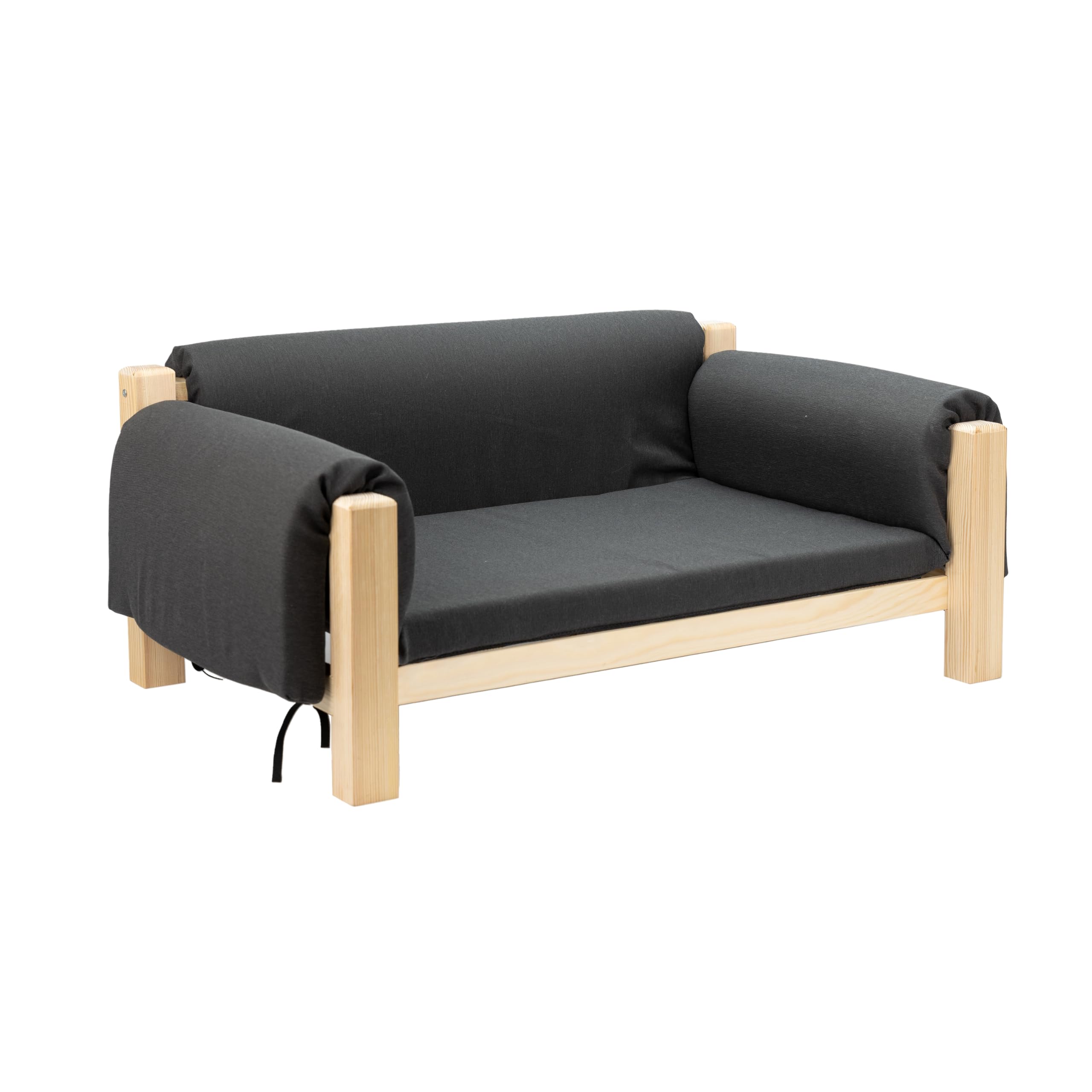 ferplast-hundebett-katzenbett-holz-mit-kissen-70-x-44-x-29-cm image 7