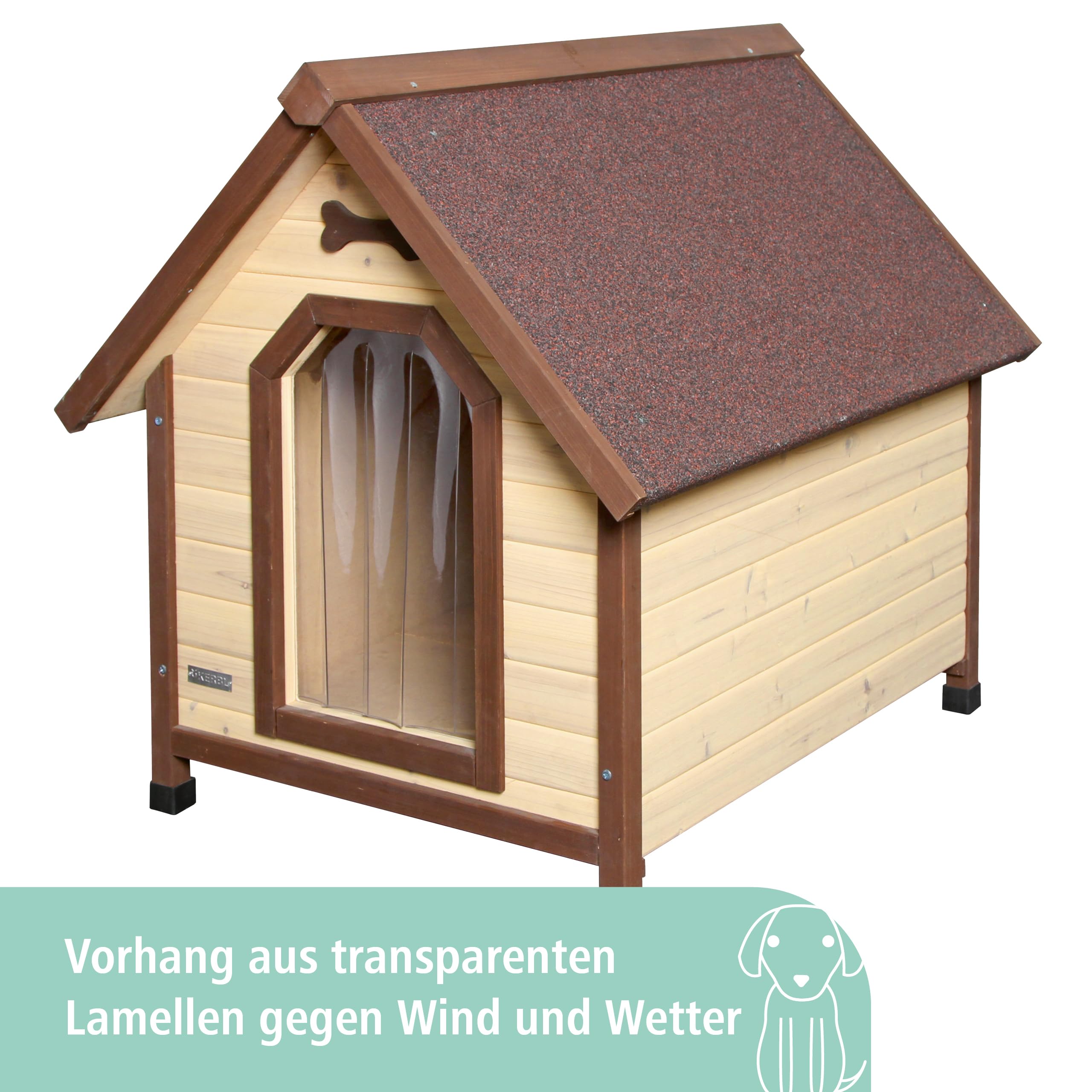 kerbl-pet-4-seasons-isolierte-hundeh-tte-holz-100x83x94-cm-mit-bitumendach image 2