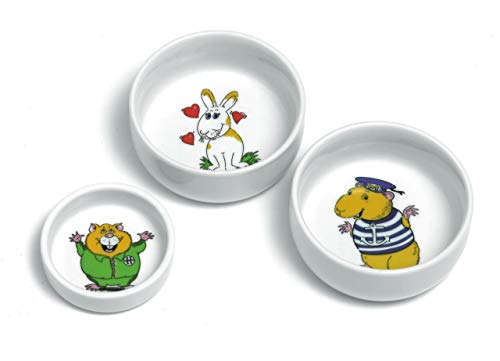 karlie-flamingo-44085-keramik-napf-f-r-nager-300-ml-11-cm-motiv-meerschweinchen image 2
