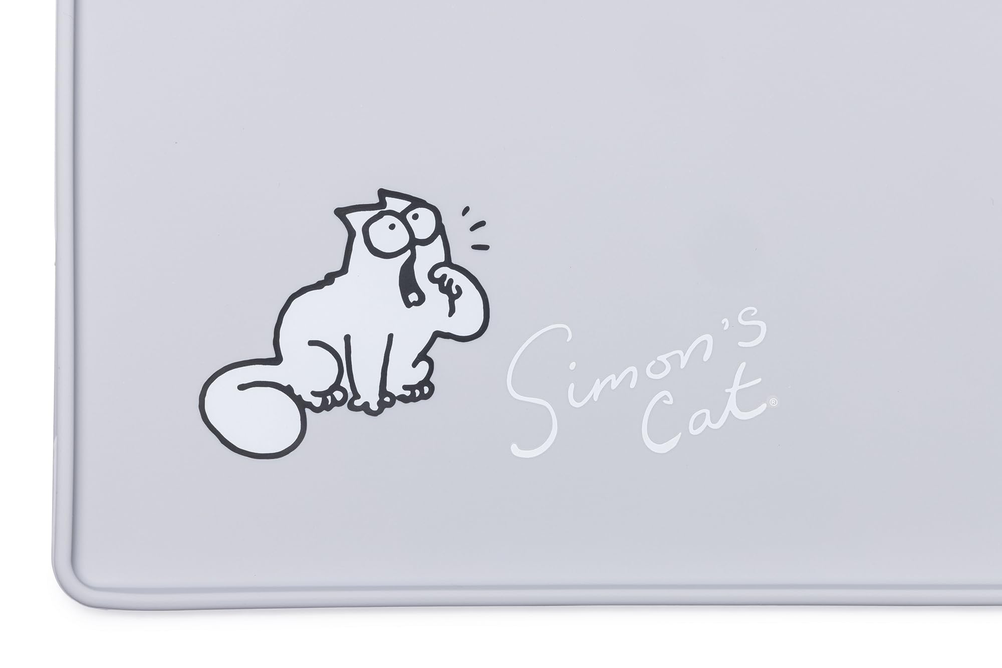 simon-s-cat-napfunterlage-von-karlie-l-40x30x1-cm-hellgrau image 5