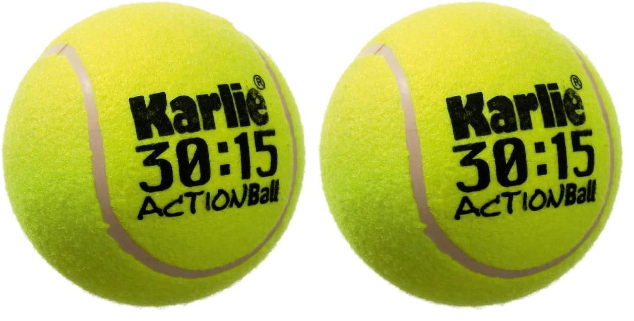 karlie-tennisball-hundespielzeug-13-cm-gelb image 2