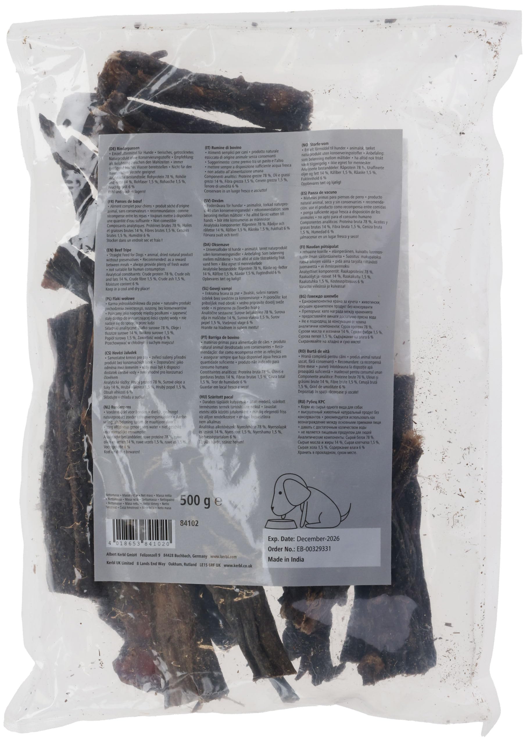 kerbl-pet-84102-pansen-nat-rlicher-kausnack-f-r-hunde-500-g image 3