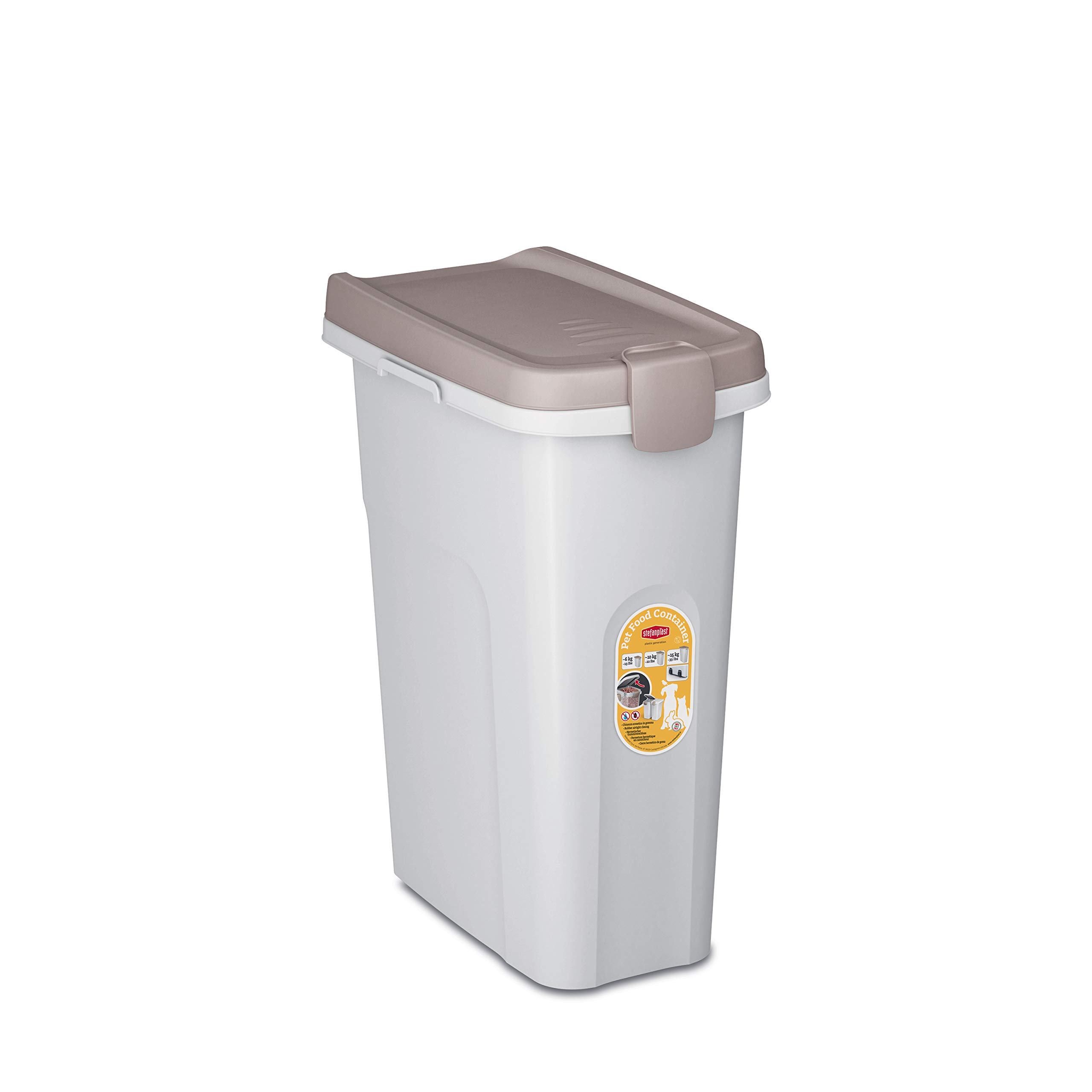 kerbl-pet-luftdichter-futterbeh-lter-braun-wei-33-x-22-x-41-cm image 5