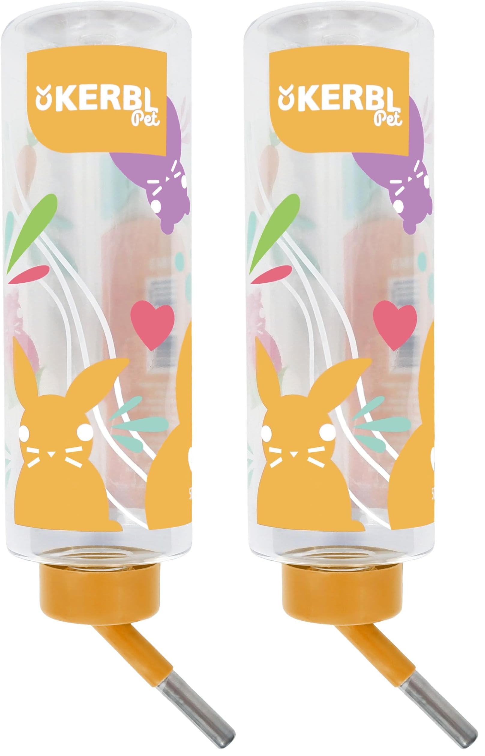 kerbl-pet-trinkflasche-500-ml-kaninchenflasche-nagerflasche-kunststoff image 2