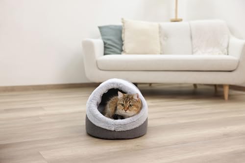 kerbl-pet-kuschelh-hle-jana-f-r-katzen-grau-45-x-37-x-30-cm image 7