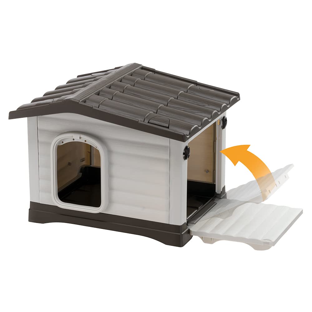 ferplast-dogvilla-60-hundeh-tte-outdoor-aus-recycling-kunststoff-58-x-48-x-h-44- image 2