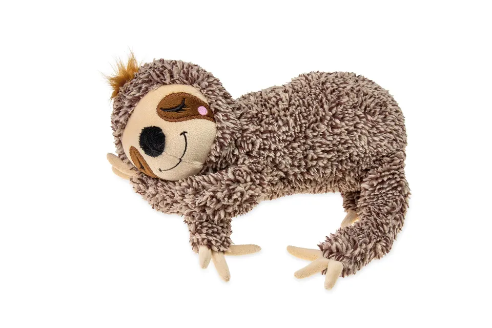 karlie-faultier-hundespielzeug-pl-sch-braun-35x11x9-cm image 1