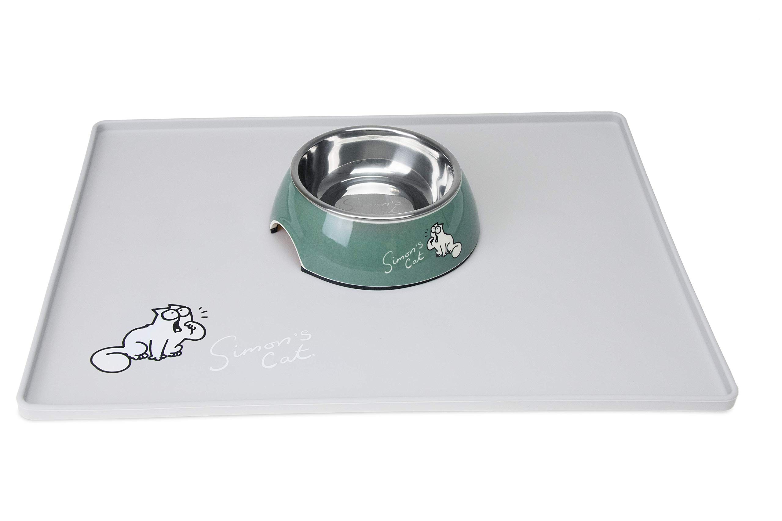 simon-s-cat-napfunterlage-von-karlie-l-40x30x1-cm-hellgrau image 2