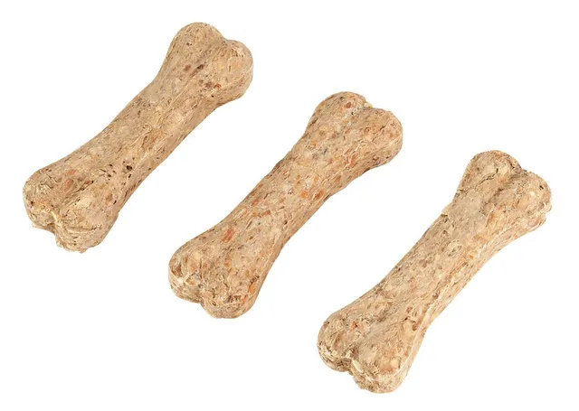 kerbl-pet-kauknochen-natur-3er-pack-3-x-190-g image 1