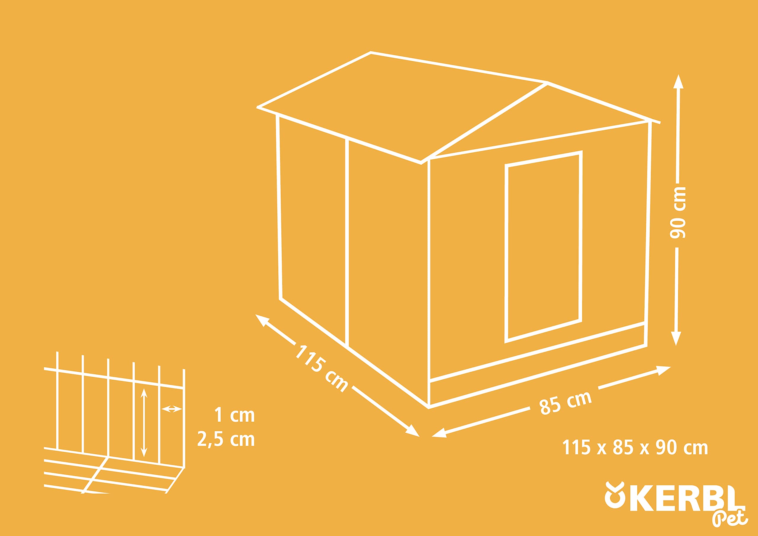 kerbl-pet-freigehege-appartment-pro-115x85x90-cm-hasenstall-aus-holz-lasiert image 3