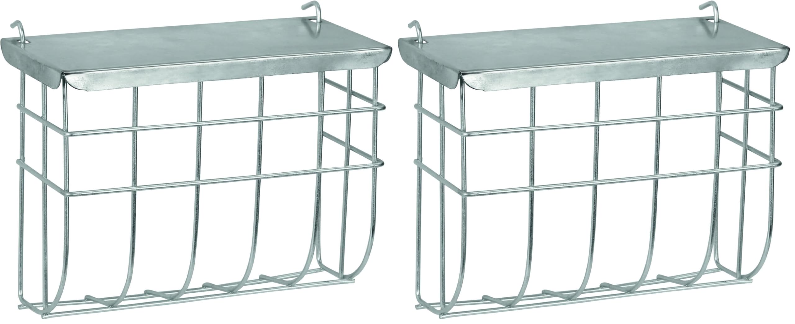 kerbl-pet-heuraufe-25-x-9-x-17-cm-verzinktes-metall-mit-deckel-zum-einh-ngen image 3