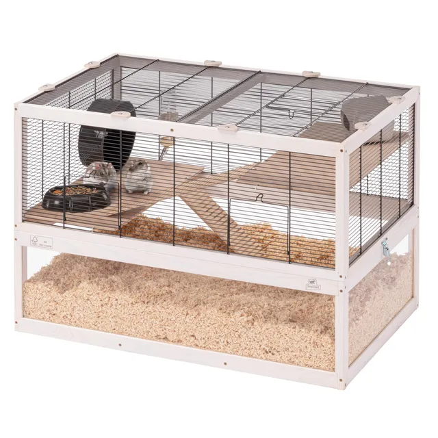 ferplast-domster-hamsterk-fig-holz-80-x-50-x-56-cm-3-ebenen-mit-zubeh-r image 1