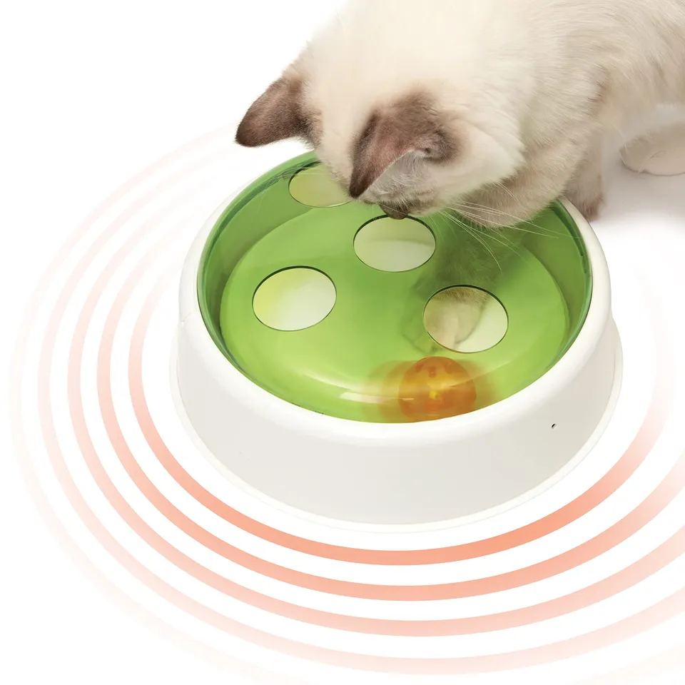 catit-senses-ball-dome-interaktives-katzenspielzeug-mit-ball image 1
