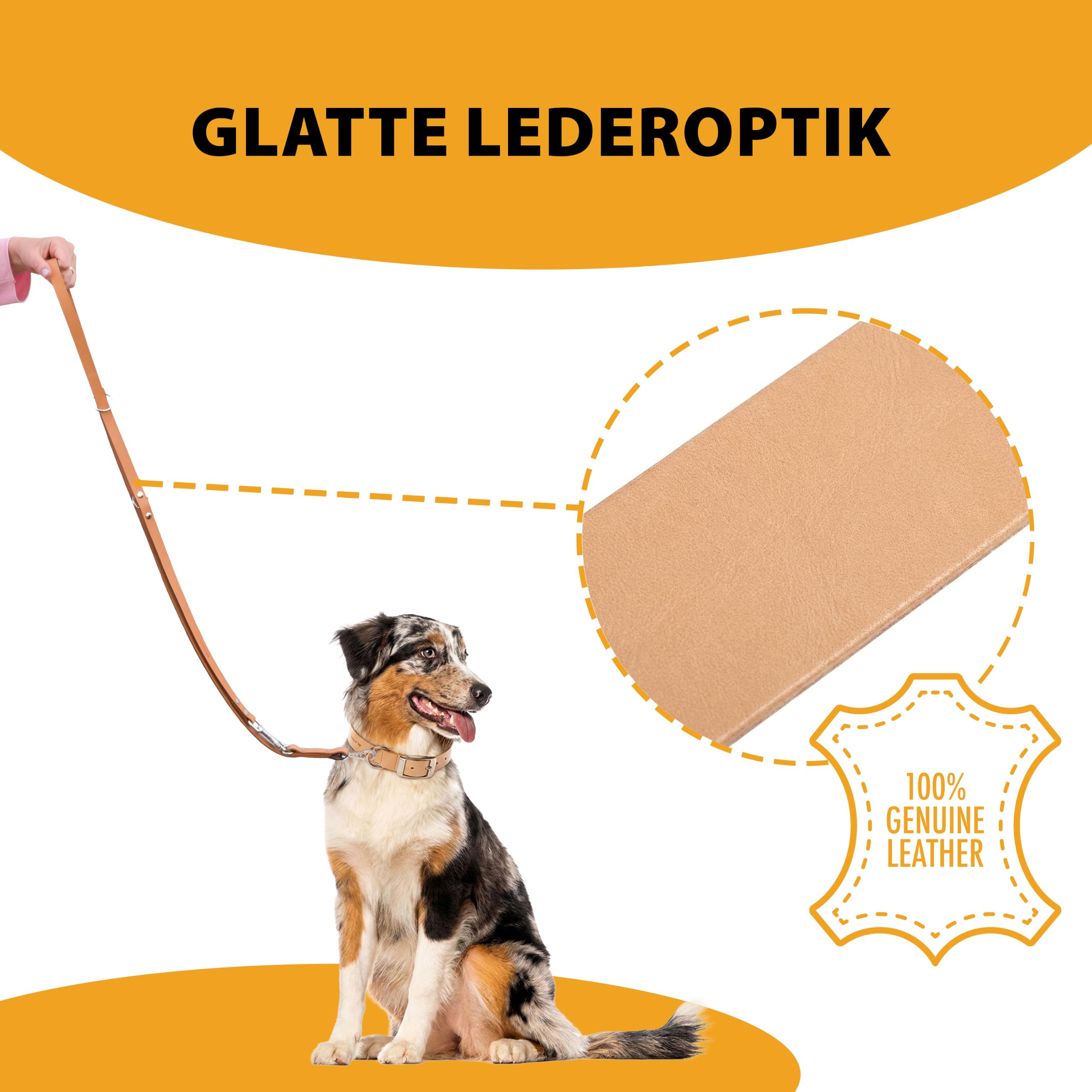 ferplast-natural-ga-trainingsleine-echt-leder-f-r-hunde-mit-verdrehschutz-karabi image 5