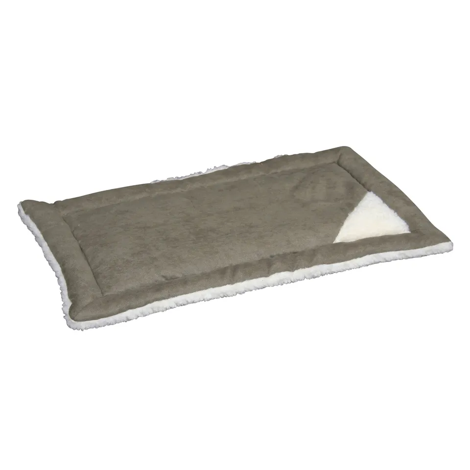 kerbl-pet-liegekissen-cleo-grau-wei-48-x-29-x-3-cm-polyester-f-r-hunde-und-katze image 1