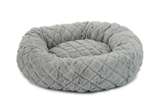 karlie-beeztees-levisa-katzenbett-pl-sch-grau-43x43x13-cm image 1