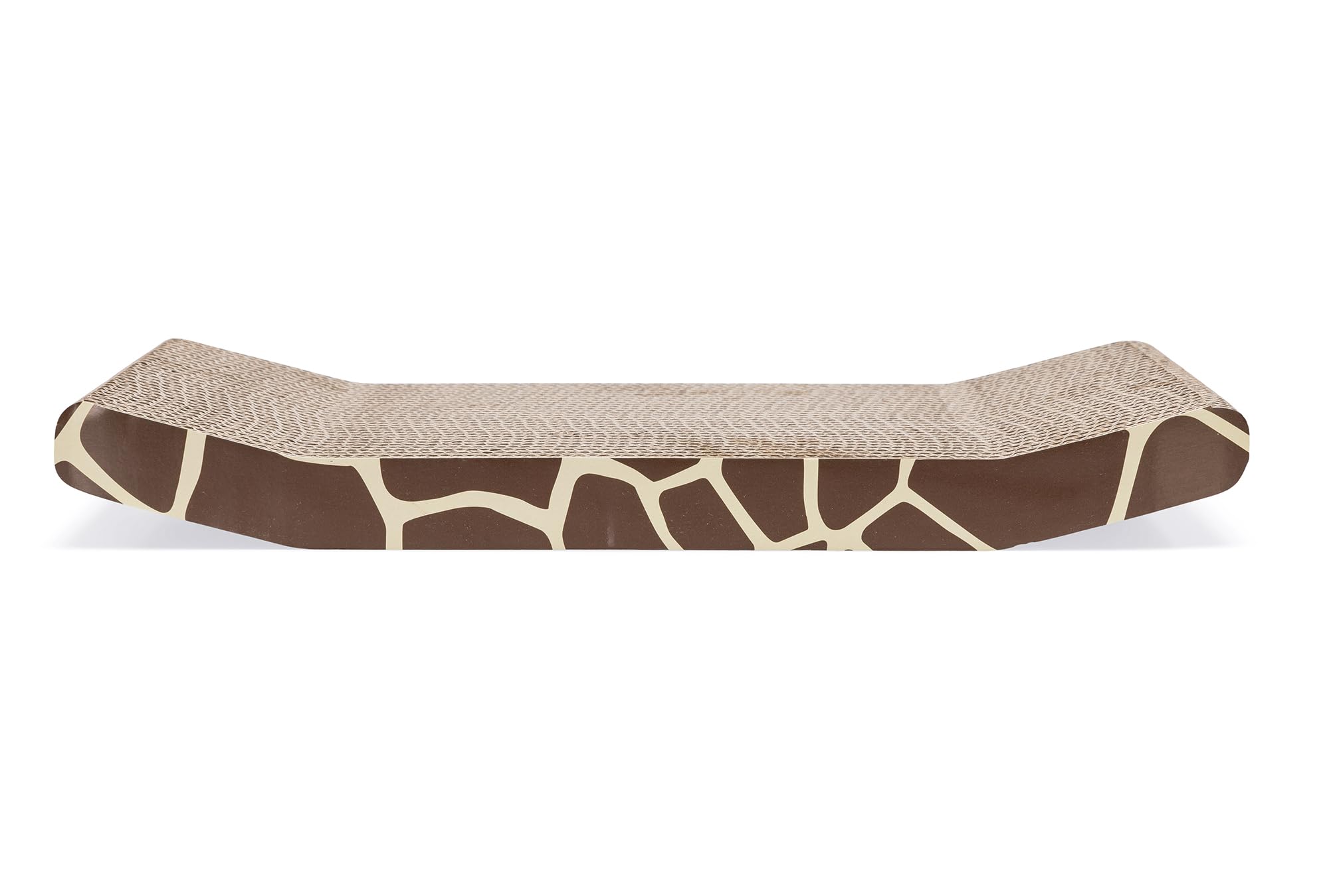 karlie-kratzbrett-giraffe-aus-karton-44-x-21-5-x-5-5-cm-mit-catnip image 2
