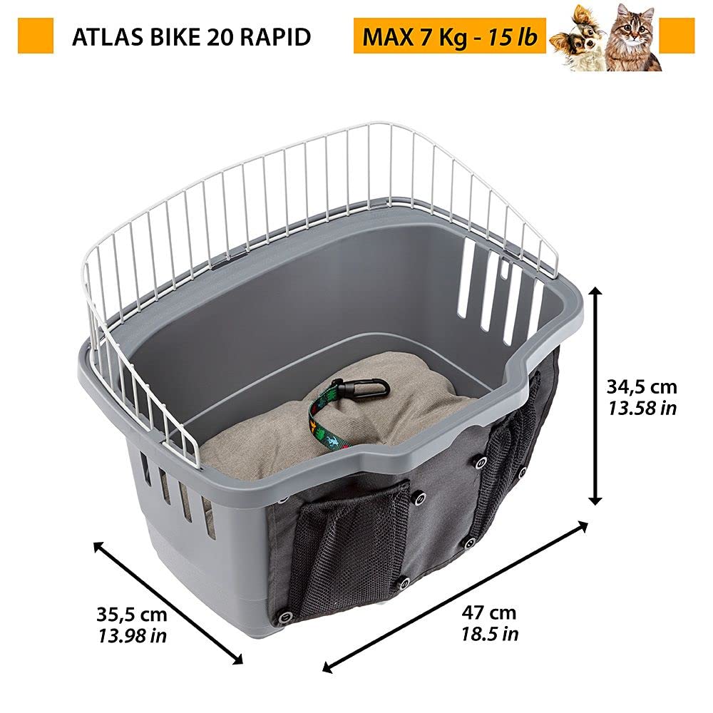 ferplast-atlas-bike-20-rapid-fahrradkorb-f-r-hunde-bis-7-kg-47-x-35-5-x-34-5-cm- image 2