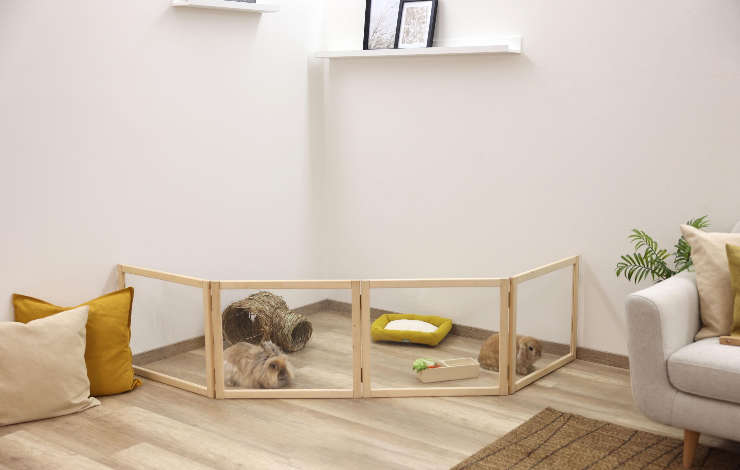 kerbl-pet-indoor-raumteiler-kleintierauslauf-gehege-4-elemente-58x48cm image 7
