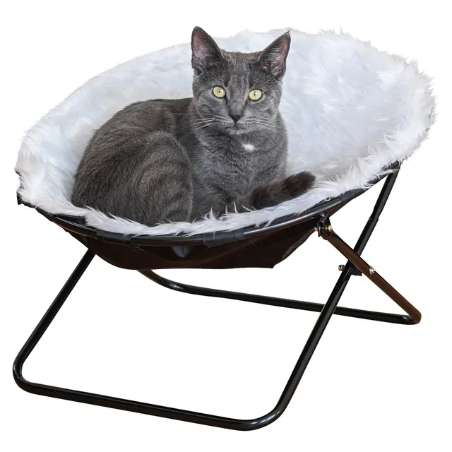 kerbl-pet-liegemulde-sharon-katzenliege-wei-50-cm-h-40-cm image 1