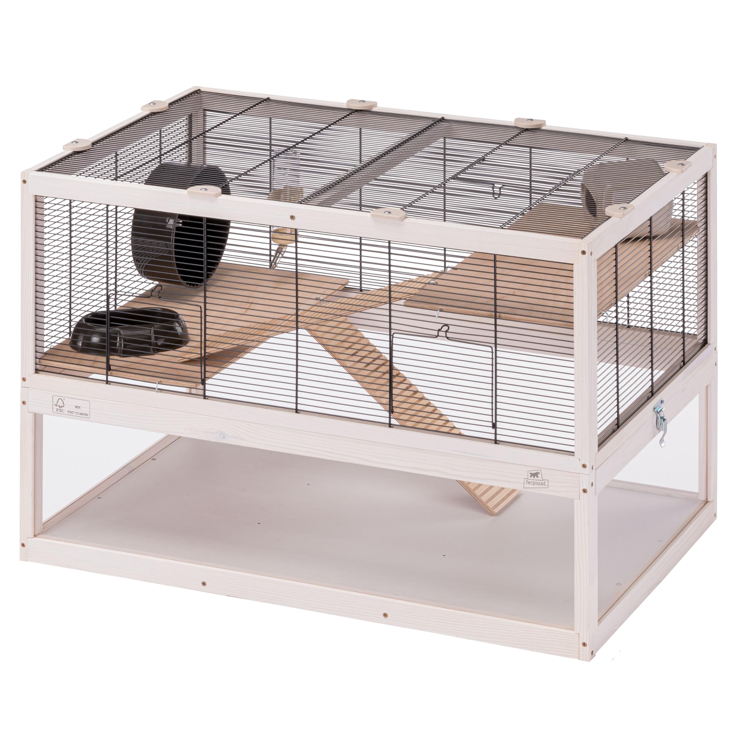 ferplast-domster-hamsterk-fig-holz-80-x-50-x-56-cm-3-ebenen-mit-zubeh-r image 5