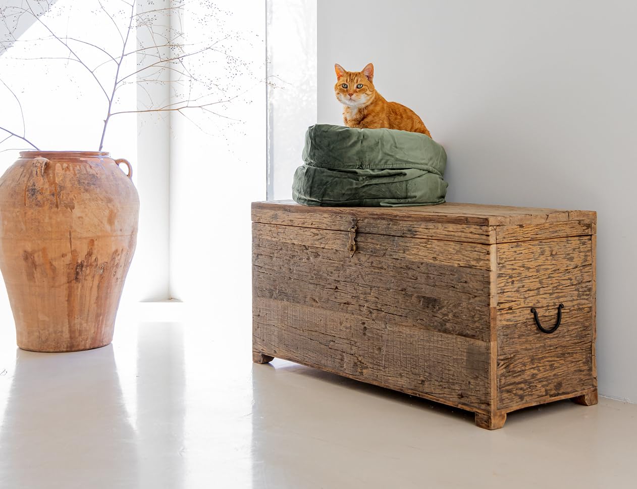 designed-by-lotte-fluco-katzenkorb-samt-gr-n-45x45x35-cm image 2