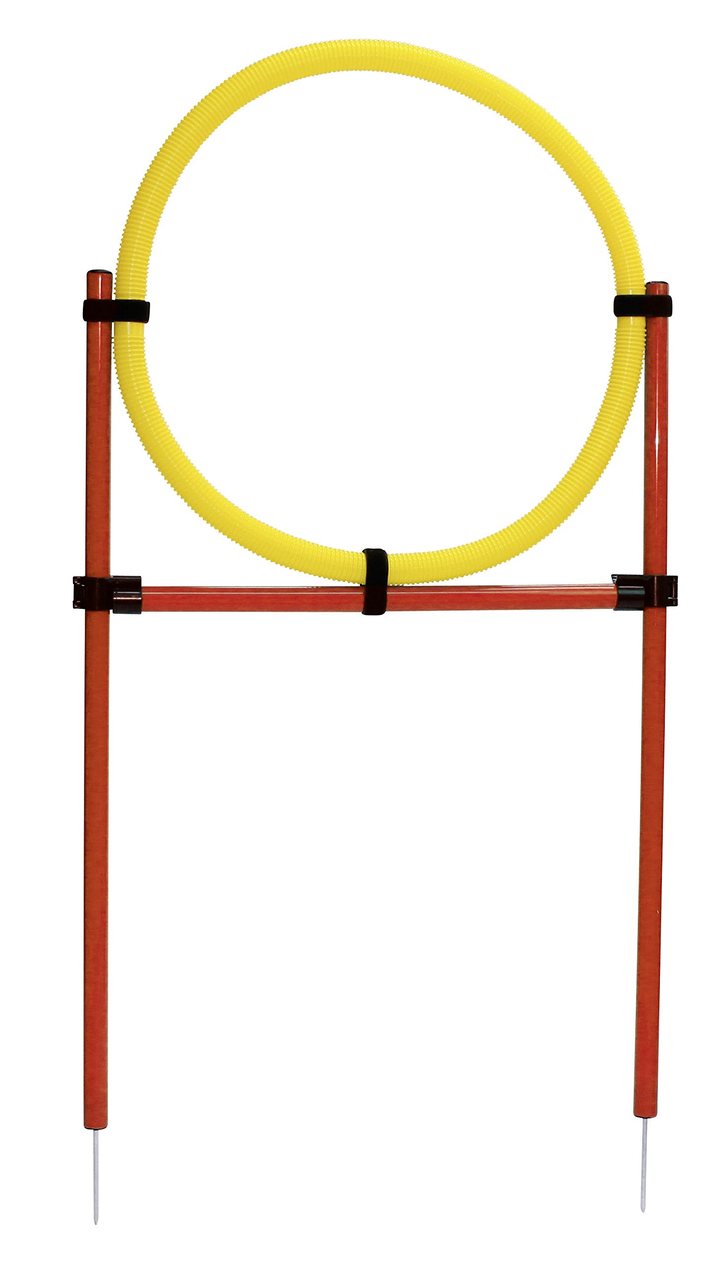 kerbl-pet-agility-komplett-set-3-teilig-rot-gelb image 4