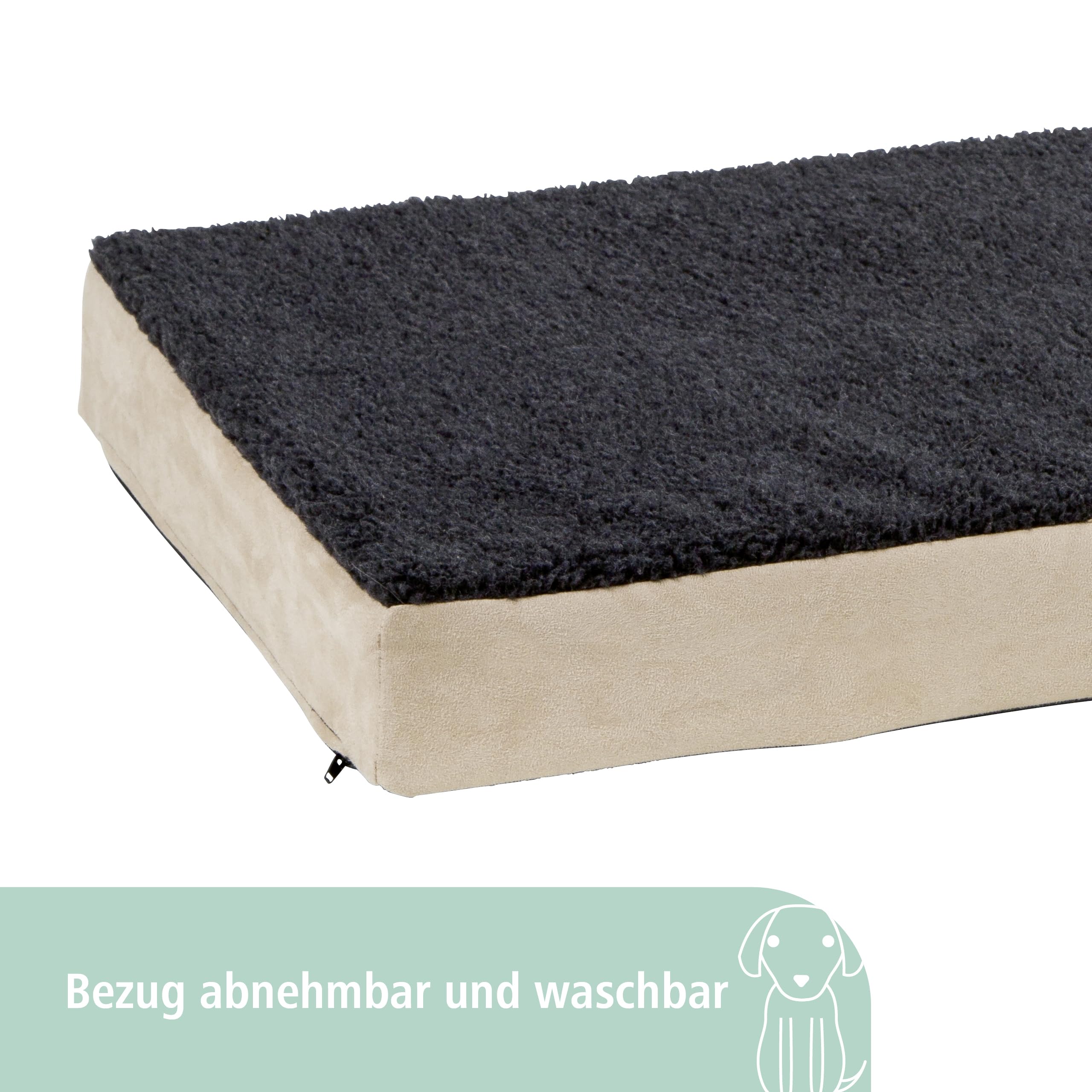 kerbl-pet-orthop-dische-memory-foam-hundematratze-80x50x8-cm-beige-anthrazit image 3