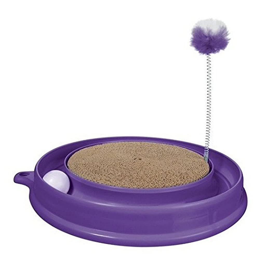 catit-play-3-in-1-kratzmatte-ersatzeinlage-aus-pappe-mit-katzenminze image 4