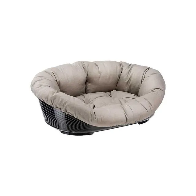 ferplast-sofa-6-hundebett-kunststoffkorb-73-x-55-x-h-27-cm-mit-kissen image 1