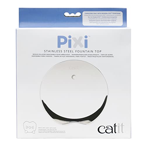 catit-pixi-edelstahl-deckel-aufsatz-f-r-catit-pixi-trinkbrunnen-kein-kompletter- image 4
