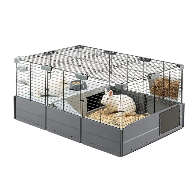 ferplast-multipla-modularer-k-fig-f-r-kaninchen-und-meerschweinchen-107-5-x-72-x image 1