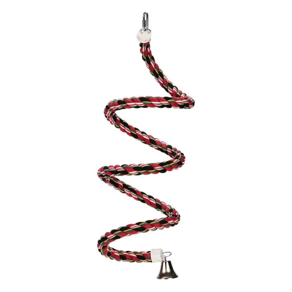 karlie-kletterspirale-aus-baumwolle-f-r-gro-sittiche-und-papageien-230-cm image 1