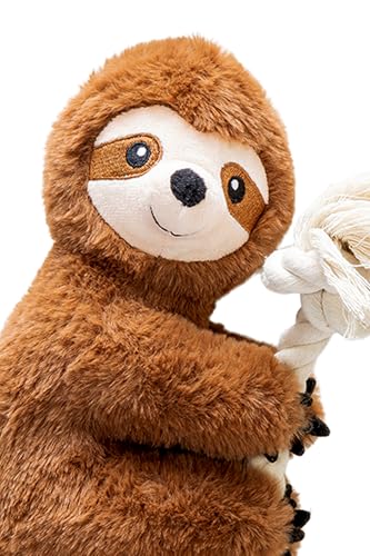 karlie-kletter-faultier-hundespielzeug-pl-sch-40-x-18-cm-braun image 6