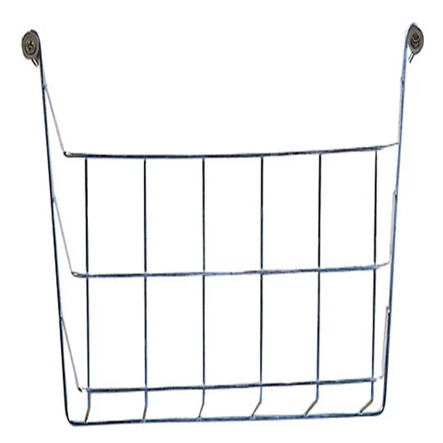 kerbl-pet-heuraufe-25-cm-aus-metall-verzinkt-zum-anschrauben image 1