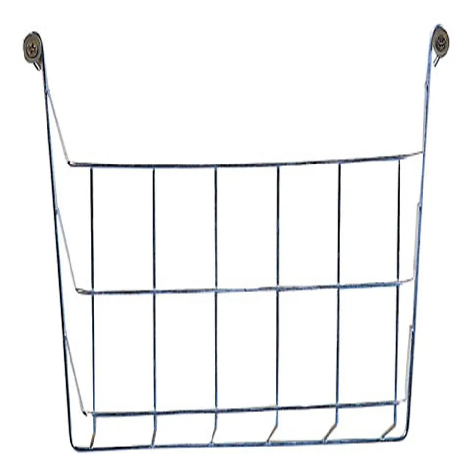 kerbl-pet-heuraufe-25-cm-aus-metall-verzinkt-zum-anschrauben image 1