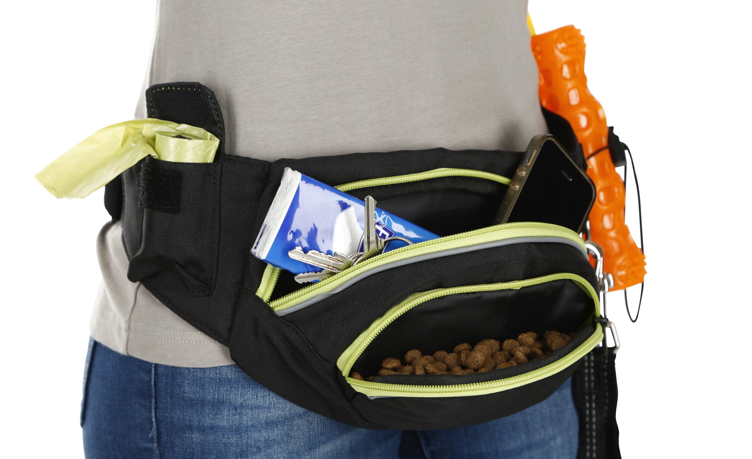 kerbl-pet-trainings-bauchgurt-active-schwarz-pistazie-70-120-cm image 4