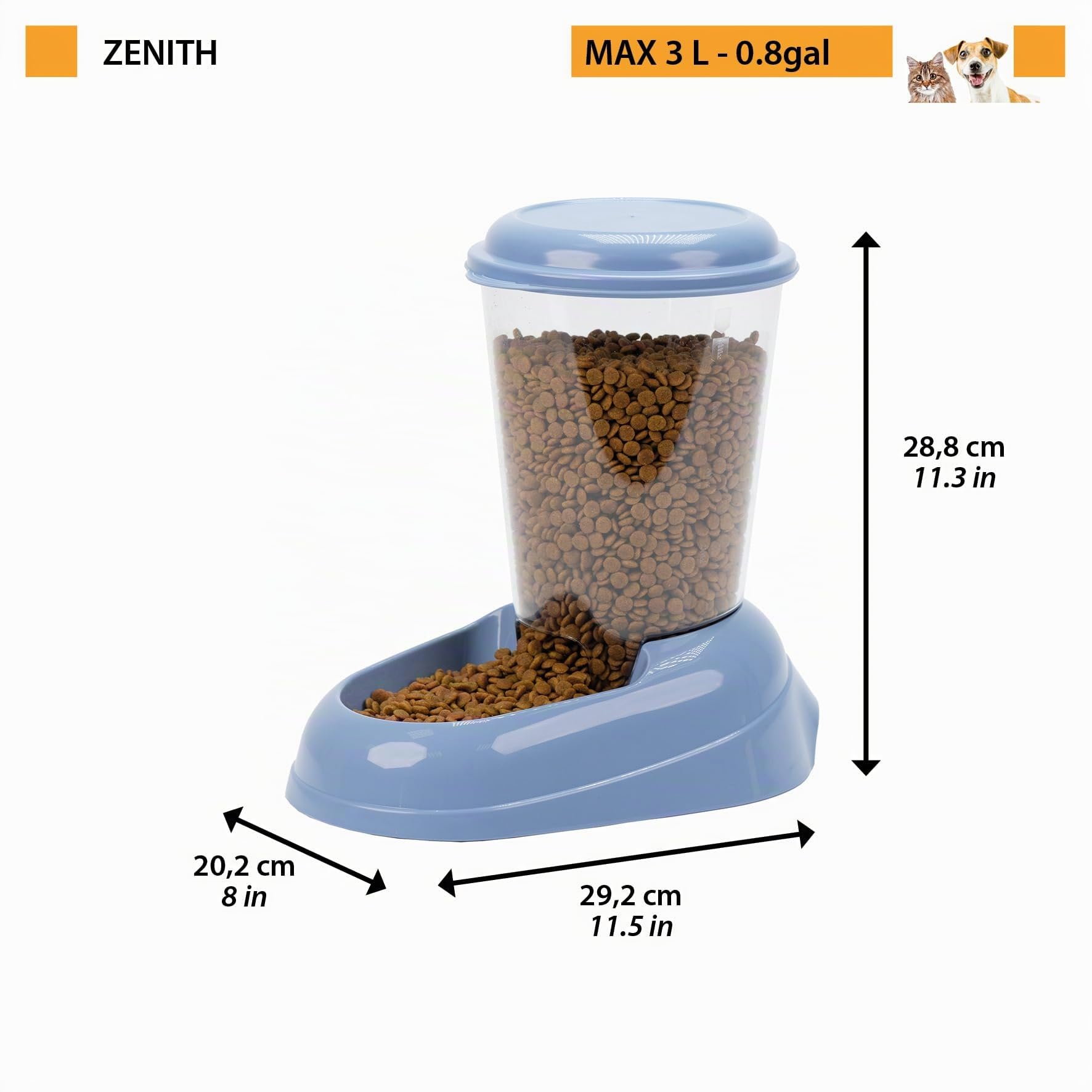 ferplast-zenith-3-liter-trockenfutter-spender-blau-20-2x29-2xh28-8-cm-hund-katze image 3
