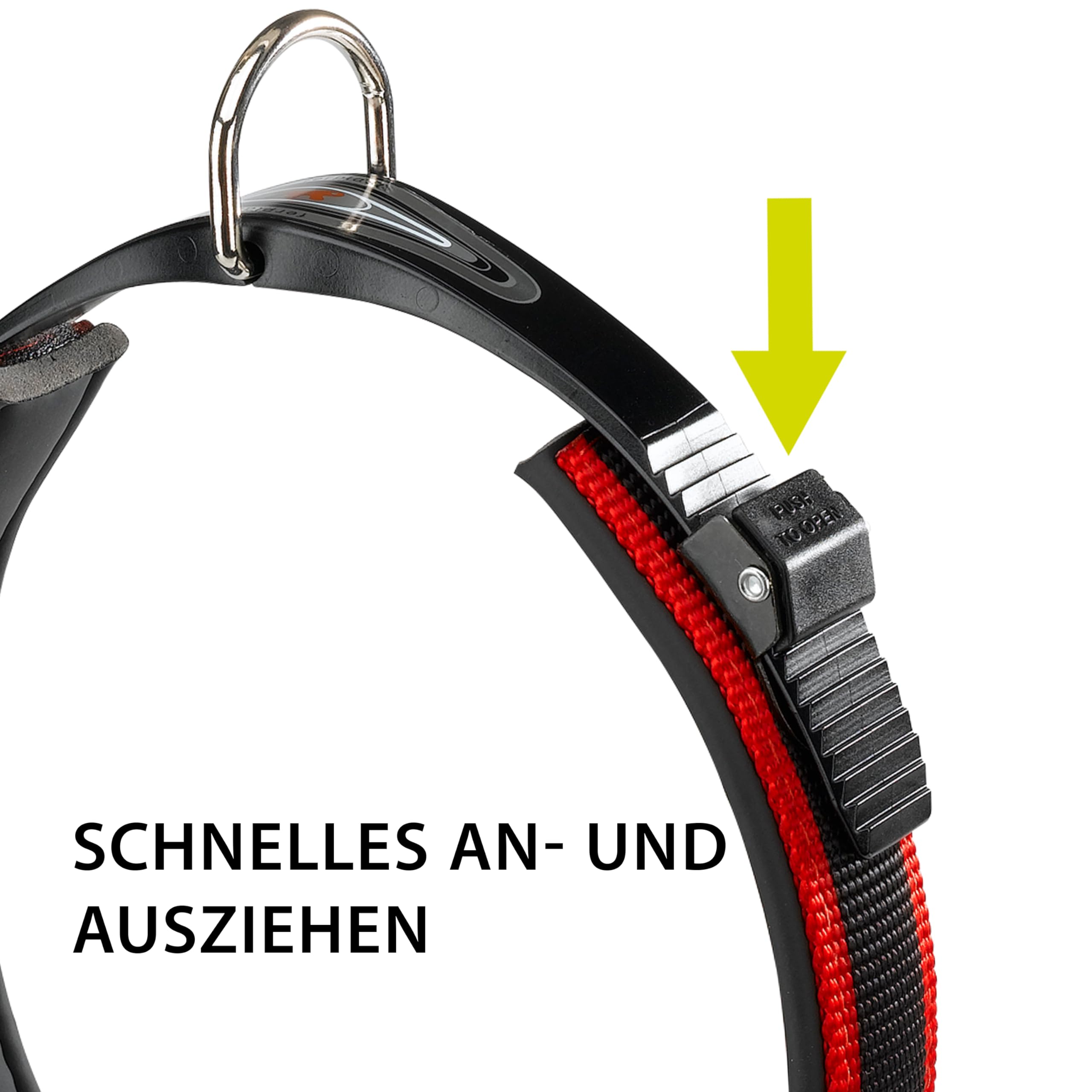 ferplast-ergocomfort-c15-33-hundehalsband-rot-f-r-kleine-hunde image 3