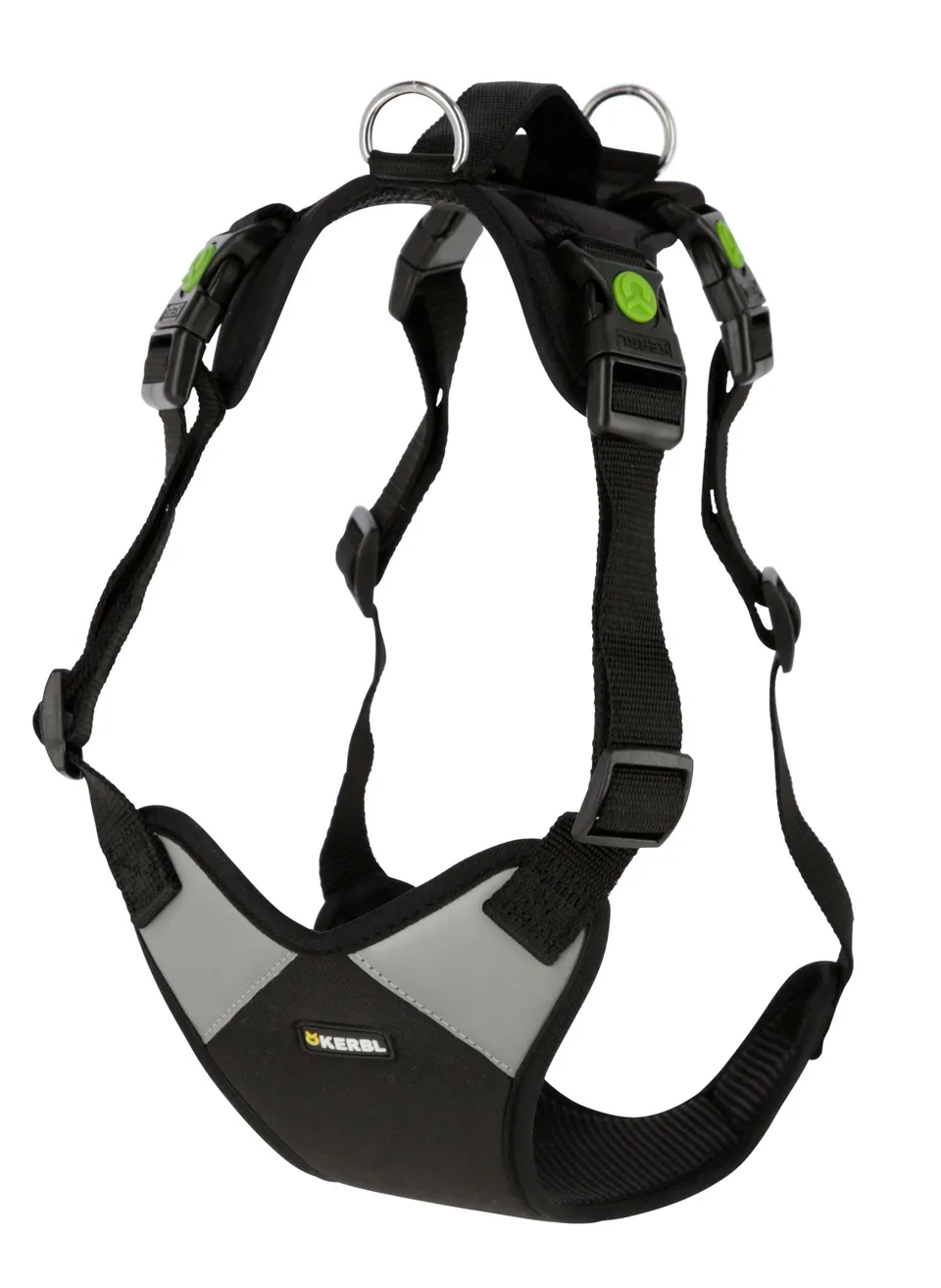 kerbl-pet-hundegeschirr-pulsive-schwarz-36-50-cm-46-60-cm image 1