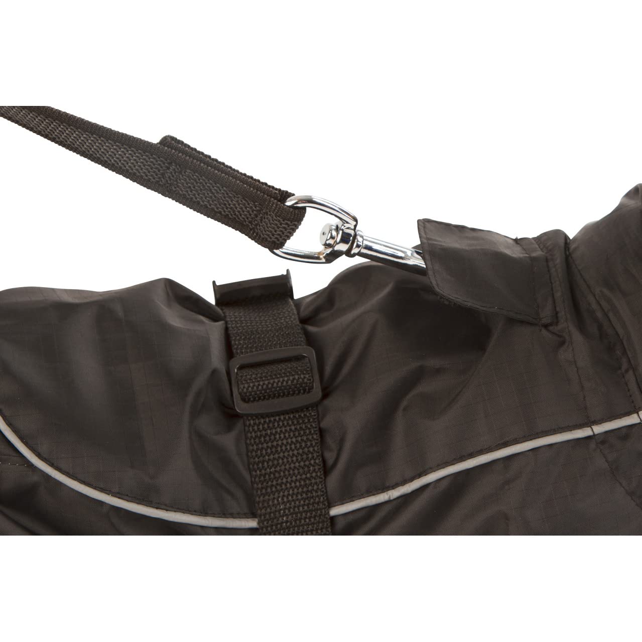kerbl-pet-regenmantel-forks-hundemantel-schwarz-l-45-cm image 4