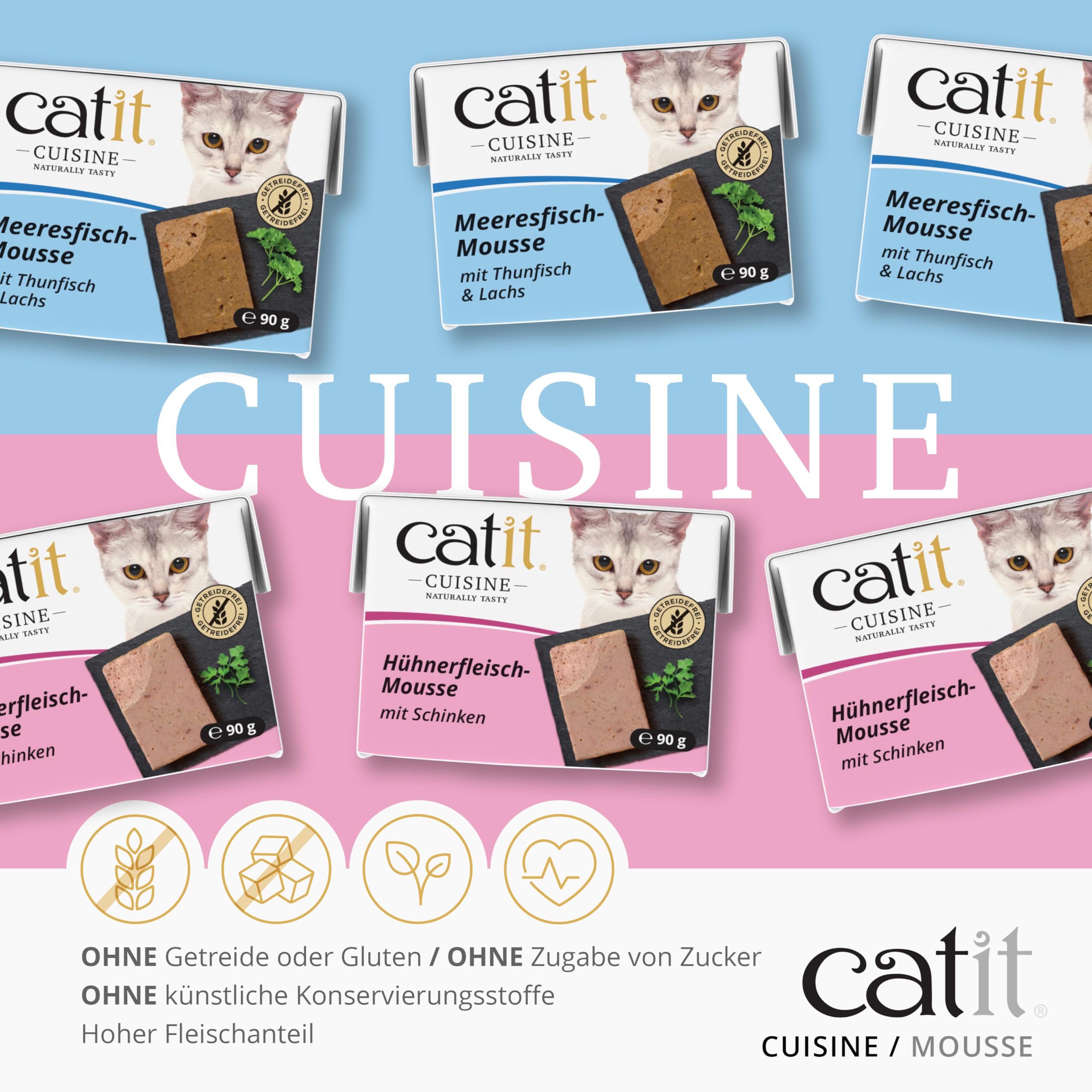 catit-cuisine-mousse-mit-h-hnerfleisch-und-schinken-90-g-getreidefrei image 4