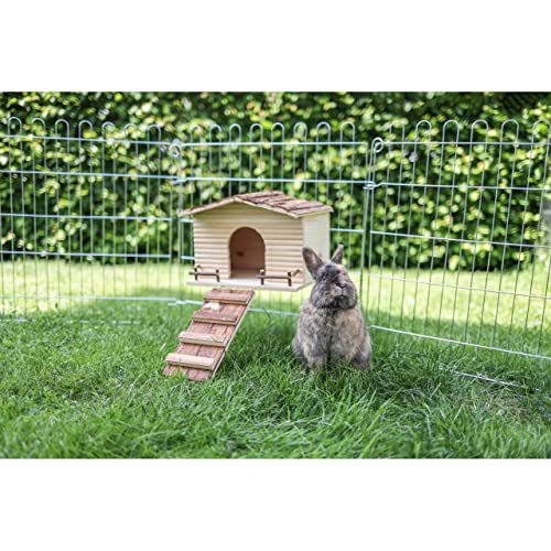 kerbl-pet-nagerhaus-nature-30-x-22-5-x-20-cm-mit-gitterbefestigung image 6