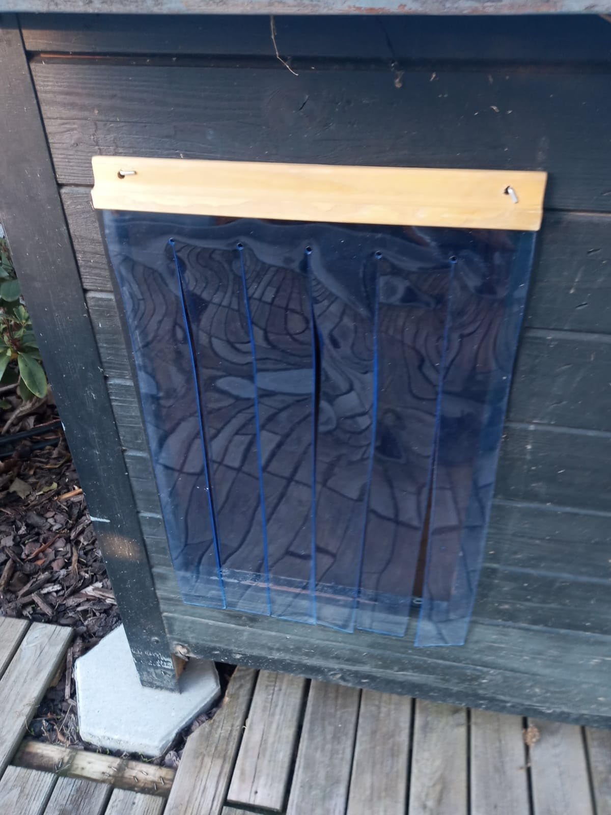 Endlich trocken in der Hütte
